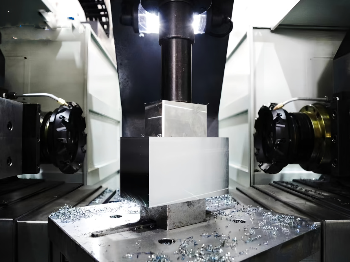 Heavy-Duty CNC Milling for Blade Core Machining