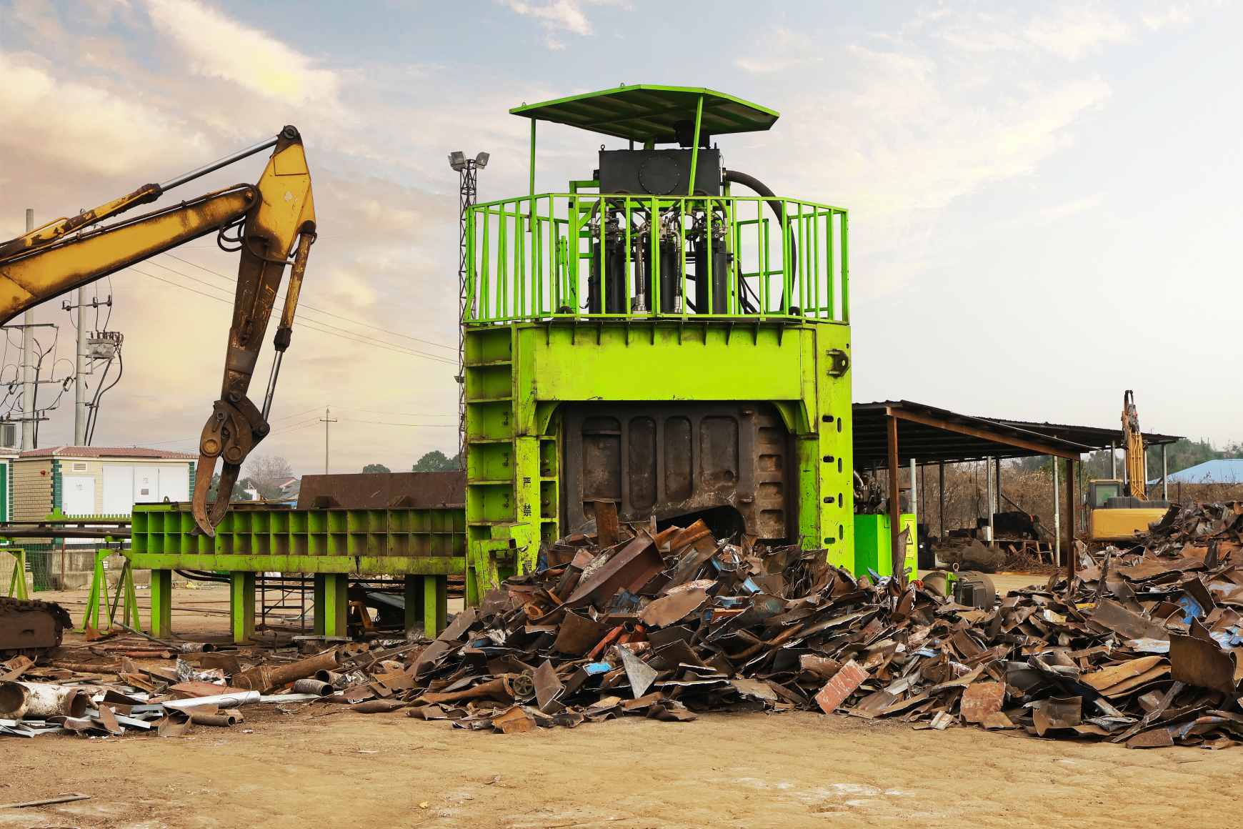 High-Efficiency 500T Multi-Blade Gantry Scrap Shearing Machine