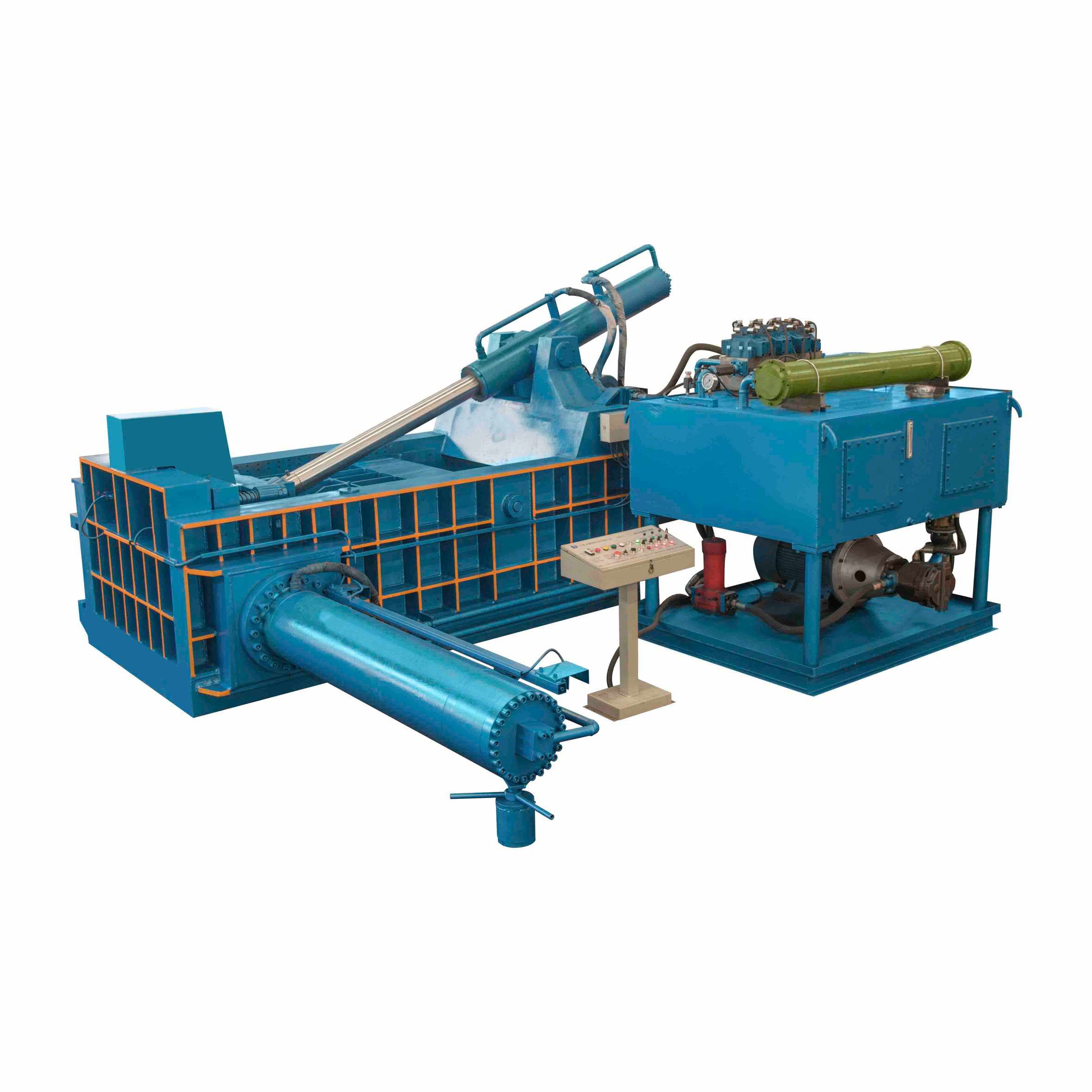 metal baling press