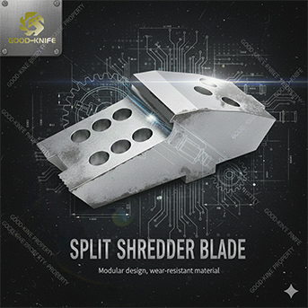🚀 Modular Power: The Advantage of Split Shredder Blades